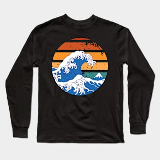 Kanagawa wave Long Sleeve T-Shirt